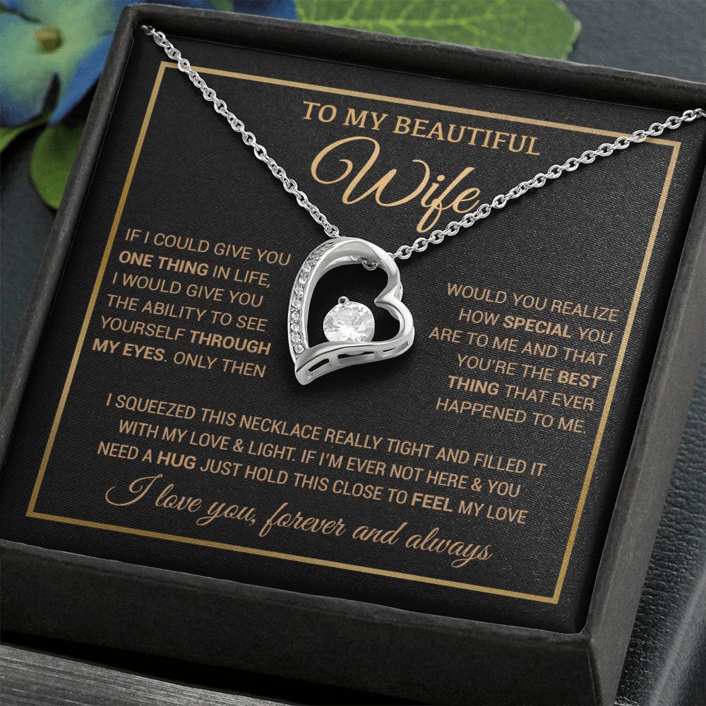 To My Wife Necklace, Christmas Gifts For Women, Anniversary Gift For Wife 5_11