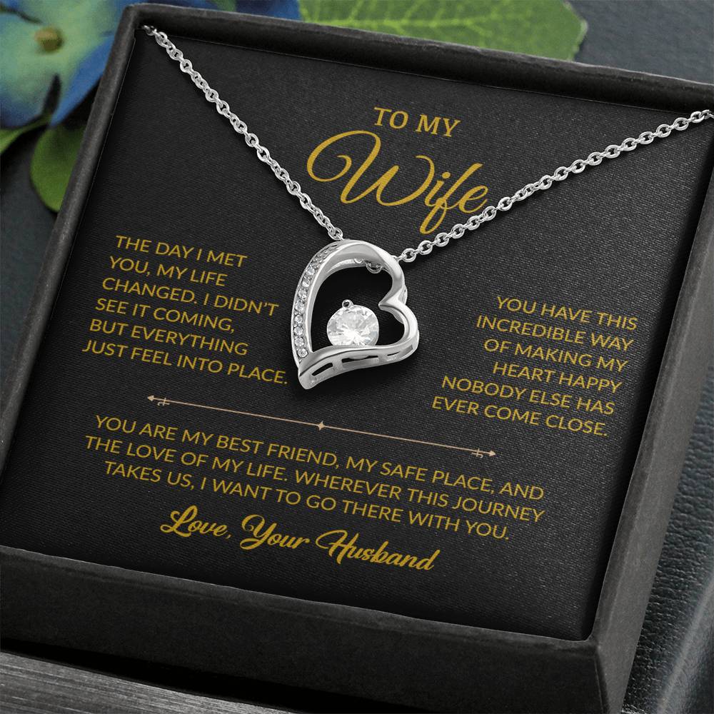 To My Wife Necklace, Gift For Wife, Anniversary Gift For Wife, Necklace For Wife