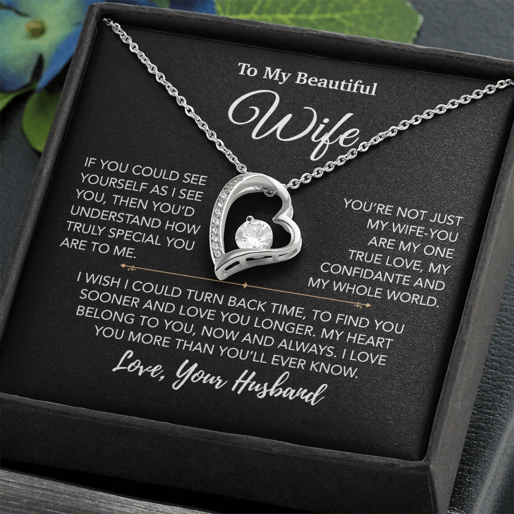 To My Wife Necklace, Vanlentines Gifts For Women, Anniversary Gift For Wife 28_12