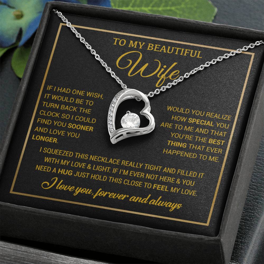 To My Wife Necklace, Christmas Gifts For Women, Anniversary Gift For Wife 19_11