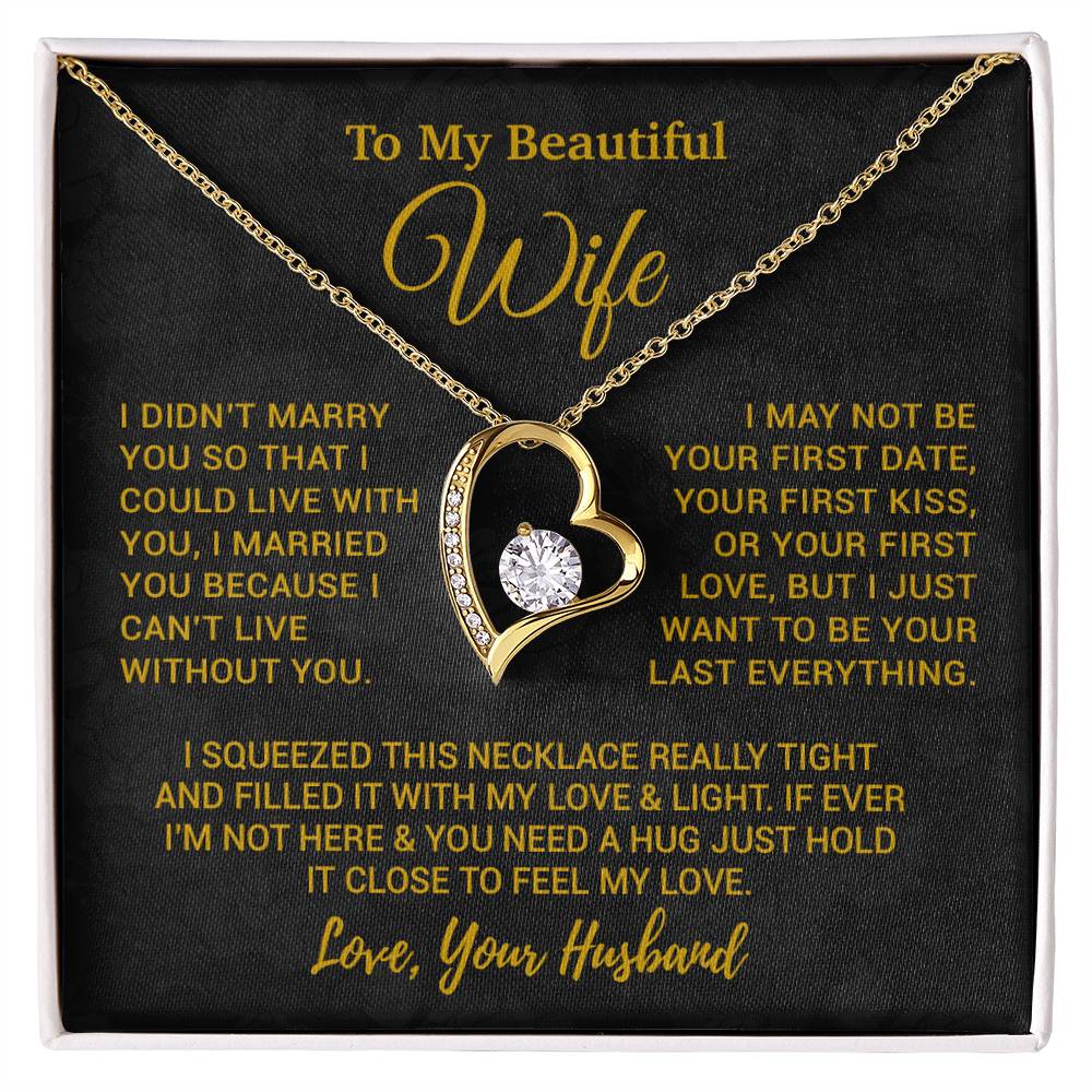To My Wife Necklace, Christmas Gifts For Women, Anniversary Gift For Wife 23_9