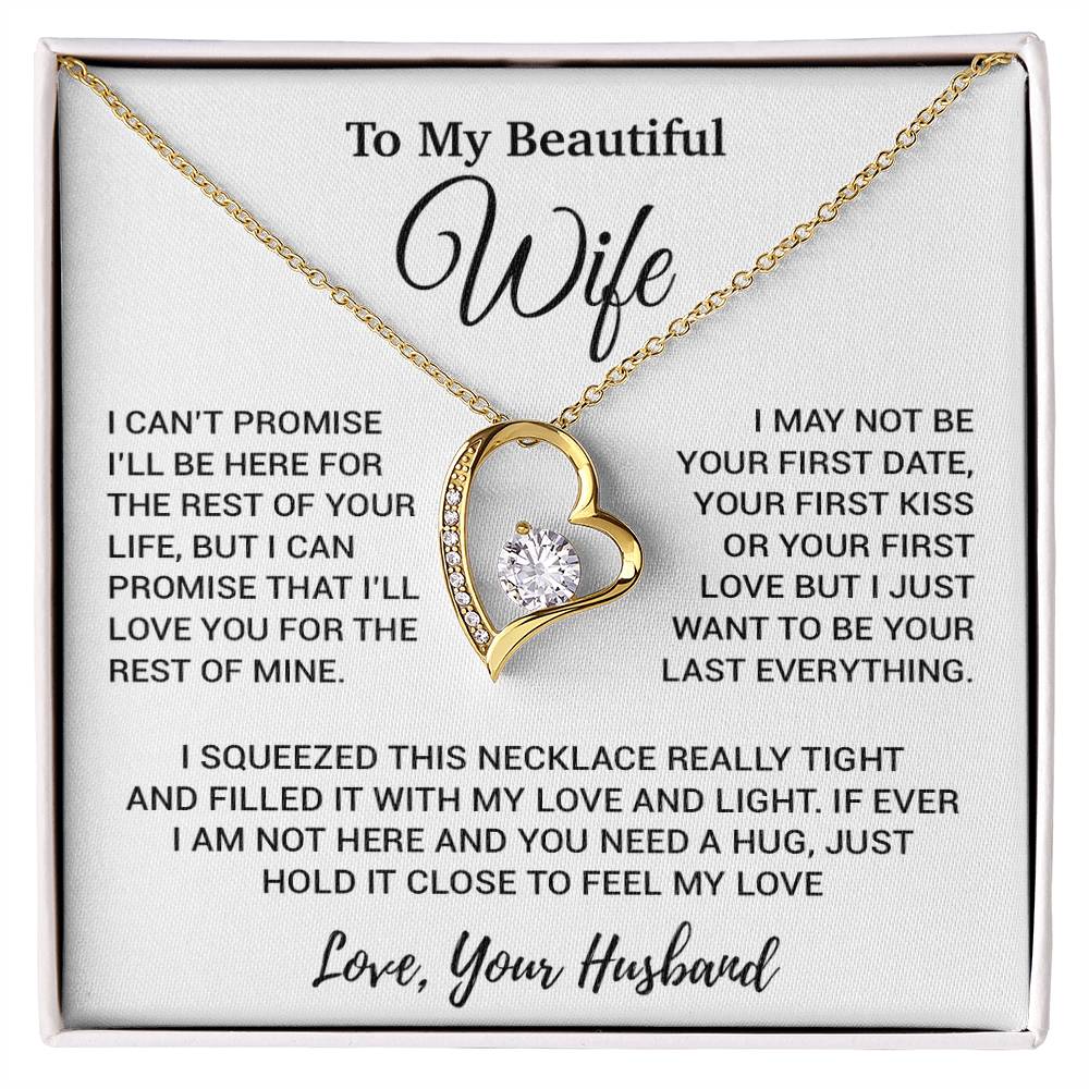 To My Wife Necklace, Christmas Gifts For Women, Anniversary Gift For Wife 2_8