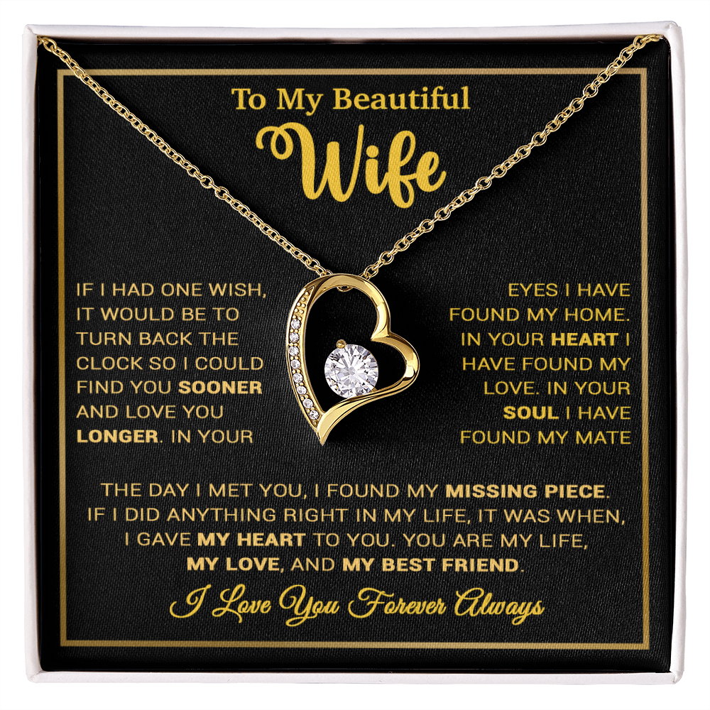 To My Wife Necklace, Gift For Wife, Anniversary Gift For Wife, Christmas Gift 27_9