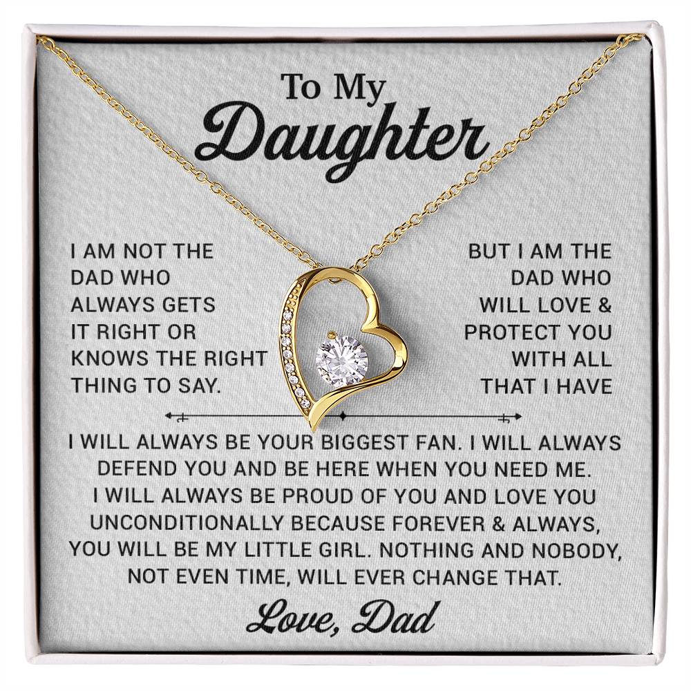 To My Daughter Necklace, Gift for Daughter from Dad, Father Daughter Necklace 5_10