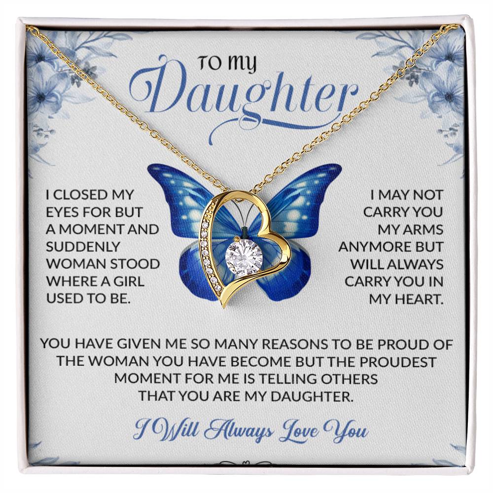 To My Daughter Necklace, Gift for Daughter from Dad, Daughter Father Necklace 30_11