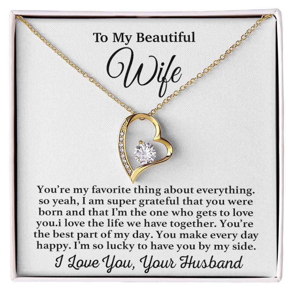To My Wife Necklace, Gift From Husband, Anniversary Jewelry Gifts Wife 7_5