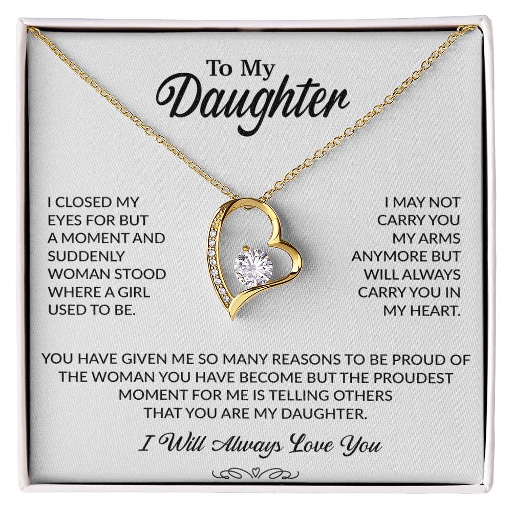 To My Daughter Necklace, Gift for Daughter from Dad, Daughter Father Necklace 27_9