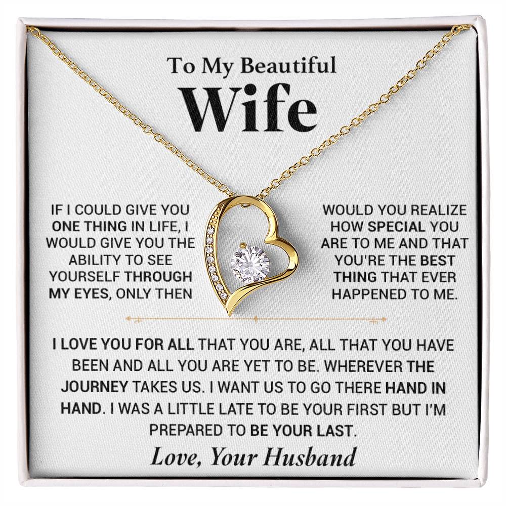 To My Wife Necklace, Christmas Gift For Wife, Christmas Gifts For Her, Wife Gift 19_7