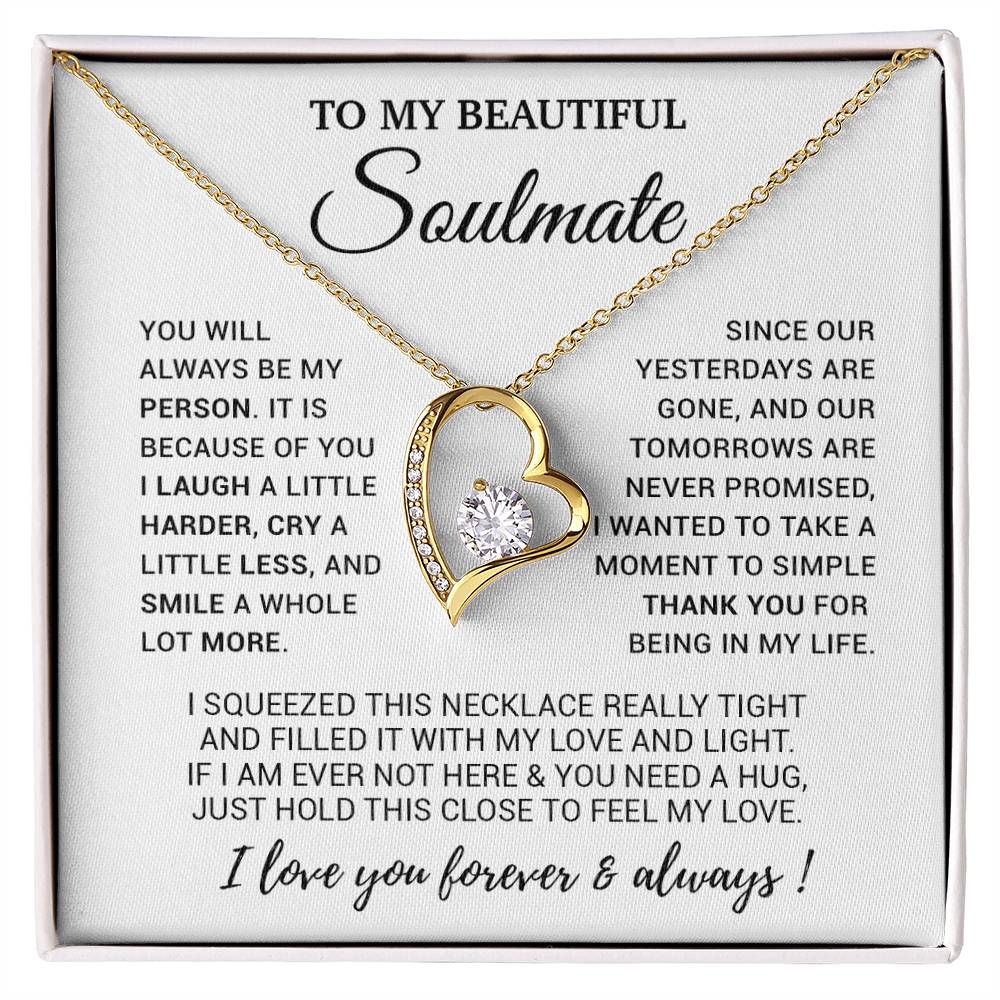 To My Soulmate Necklace, Christmas, Valentine Gift For Her, Gift For Soulmate 29_3