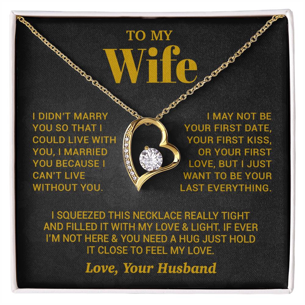 To My Wife Necklace, Christmas Gifts For Women, Anniversary Gift For Wife 27_9