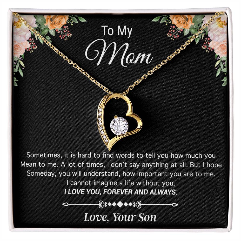 To My Mom Necklace, Mother's Day Gifts To Mom, Mom Gift From Daughter, Gifts for Mom from Son 6_3