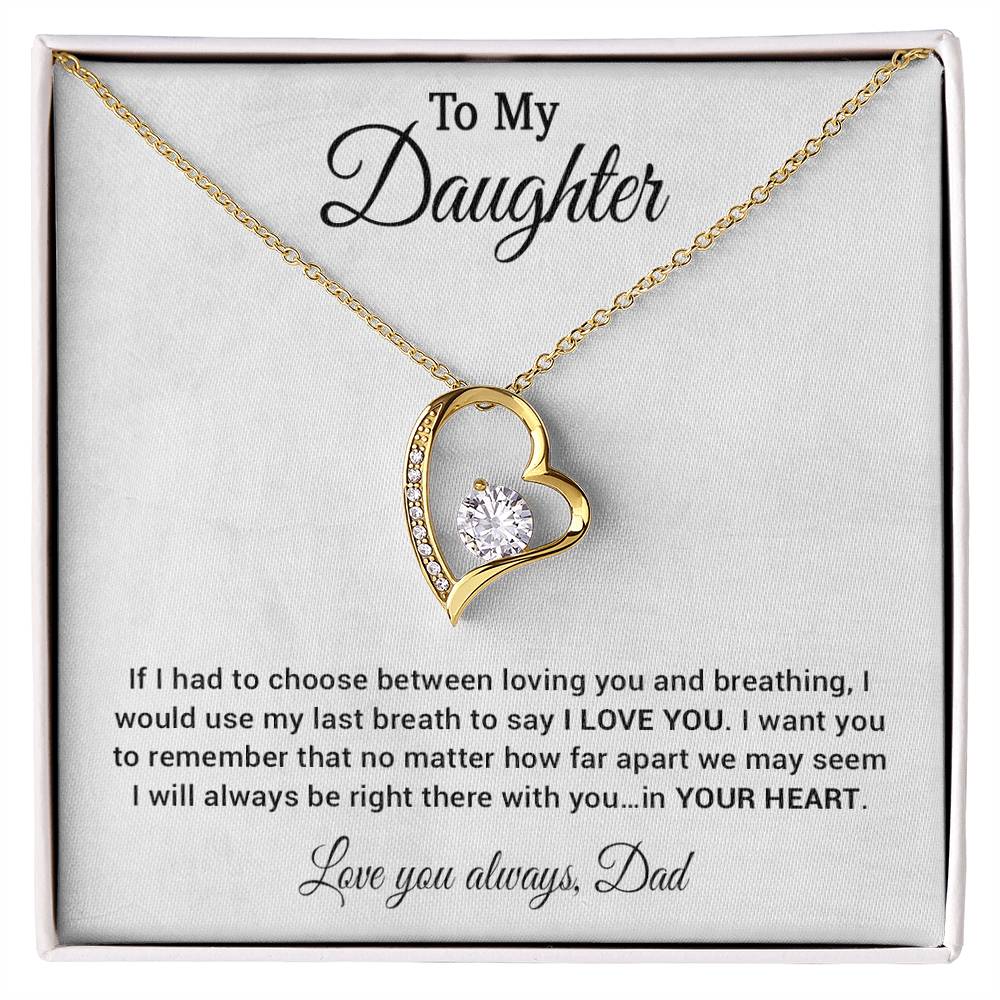 To My Daughter Necklace, Daughter Father Necklace, Daughter Gift from Dad 30_4