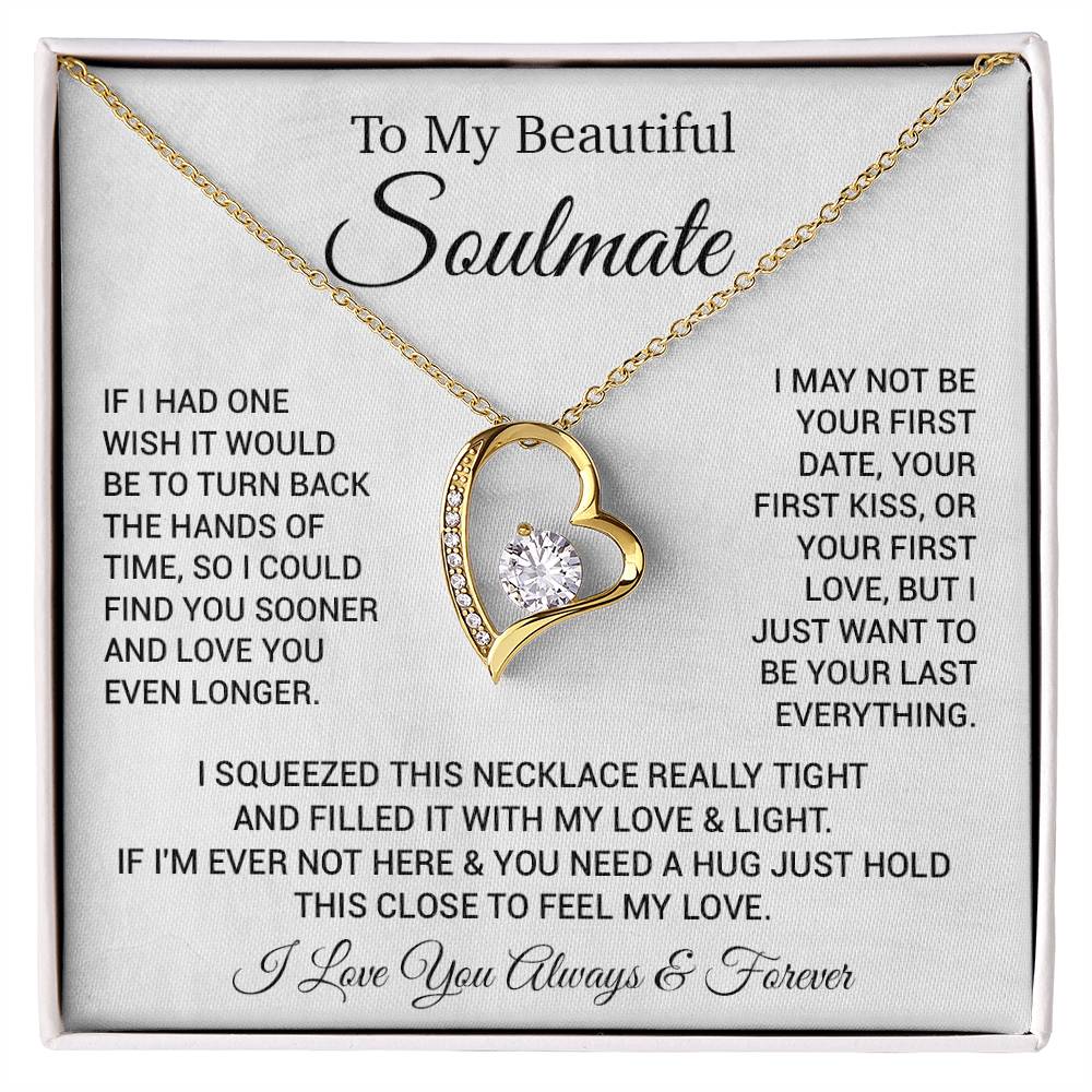 To My Soulmate Necklace, Gift For Soulmate, Anniversary Gift, Christmas Gift 24_2