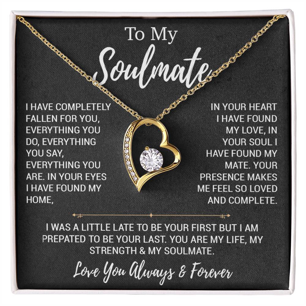 To My Soulmate Necklace, Birthday Gifts For Her, Christmas Gift For Soulmate 14_9