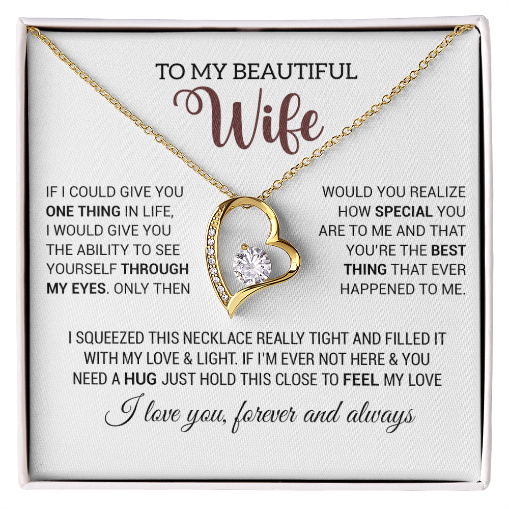 To My Wife Necklace, Gift For Wife, Anniversary Gift For Wife, Christmas Gift 26_9