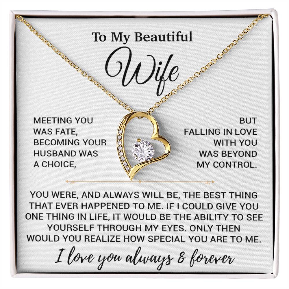 To My Wife Necklace, Christmas Gifts For Women, Anniversary Gift For Wife 8_10