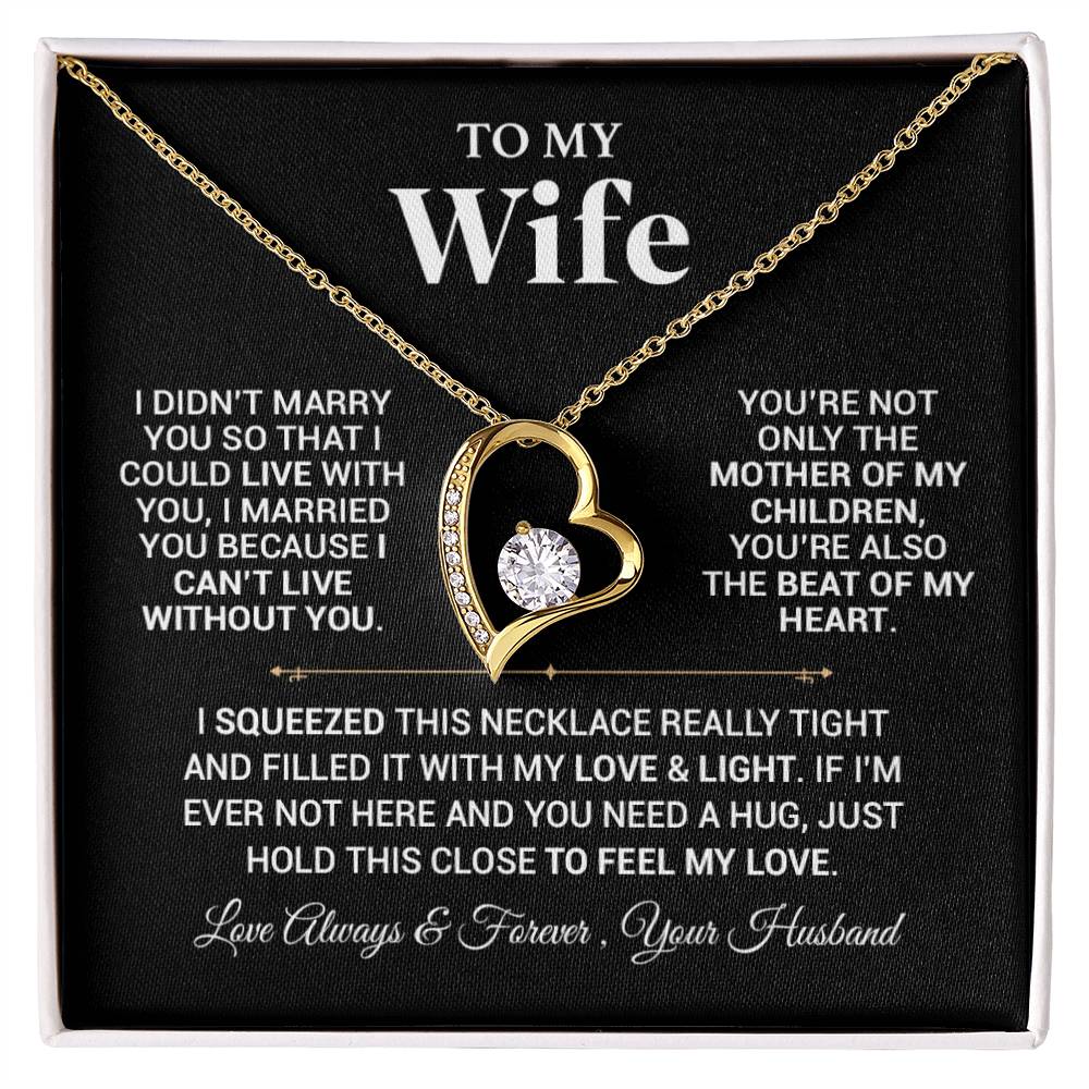 To My Wife Necklace, Christmas Gift For Wife, Christmas Gifts For Her, Wife Gift 18_7