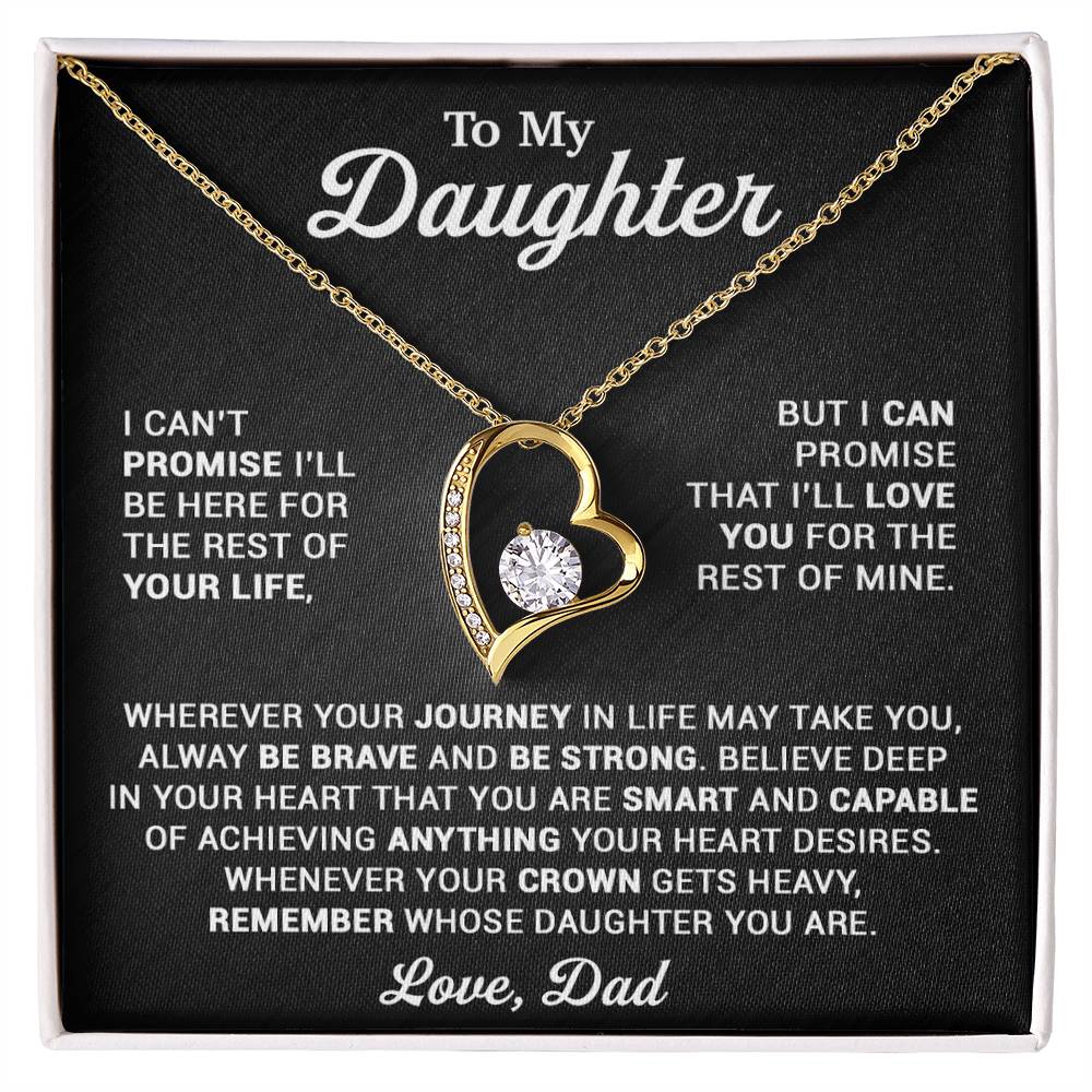 To My Daughter Necklace, Gift for Daughter from Dad, Daughter Father Necklace 12_4