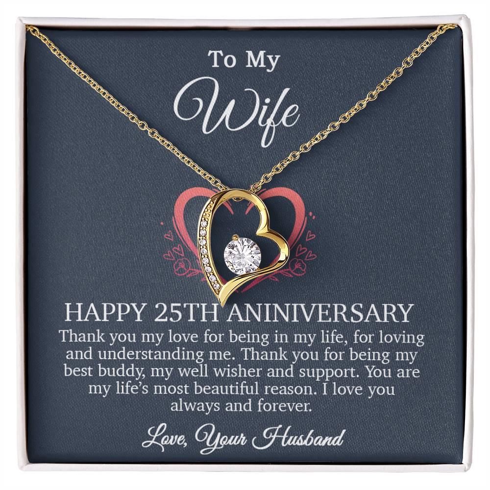 25th Anniversary Gift For Wife, 25 Year Anniversary Gifts, 25th Wedding Anniversary Gift Ideas_Blue