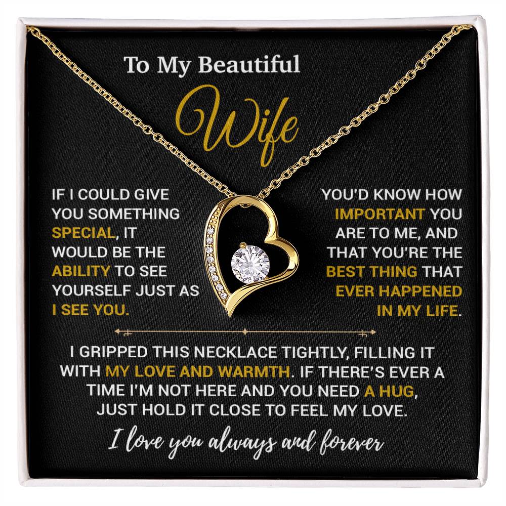 To My Wife Necklace, Christmas Gifts For Women, Anniversary Gift For Wife 9_10
