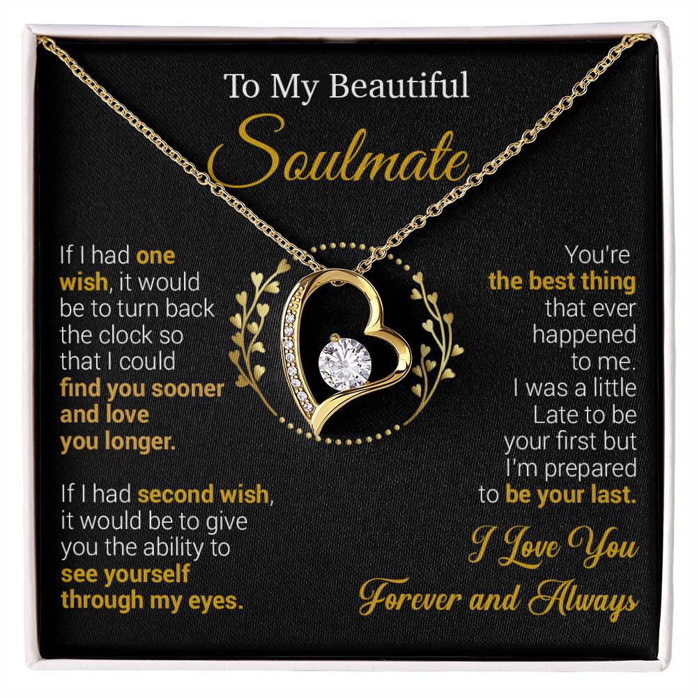 To My Soulmate Necklace, Gift For Soulmate, Anniversary Gift, Christmas Gift 22_11