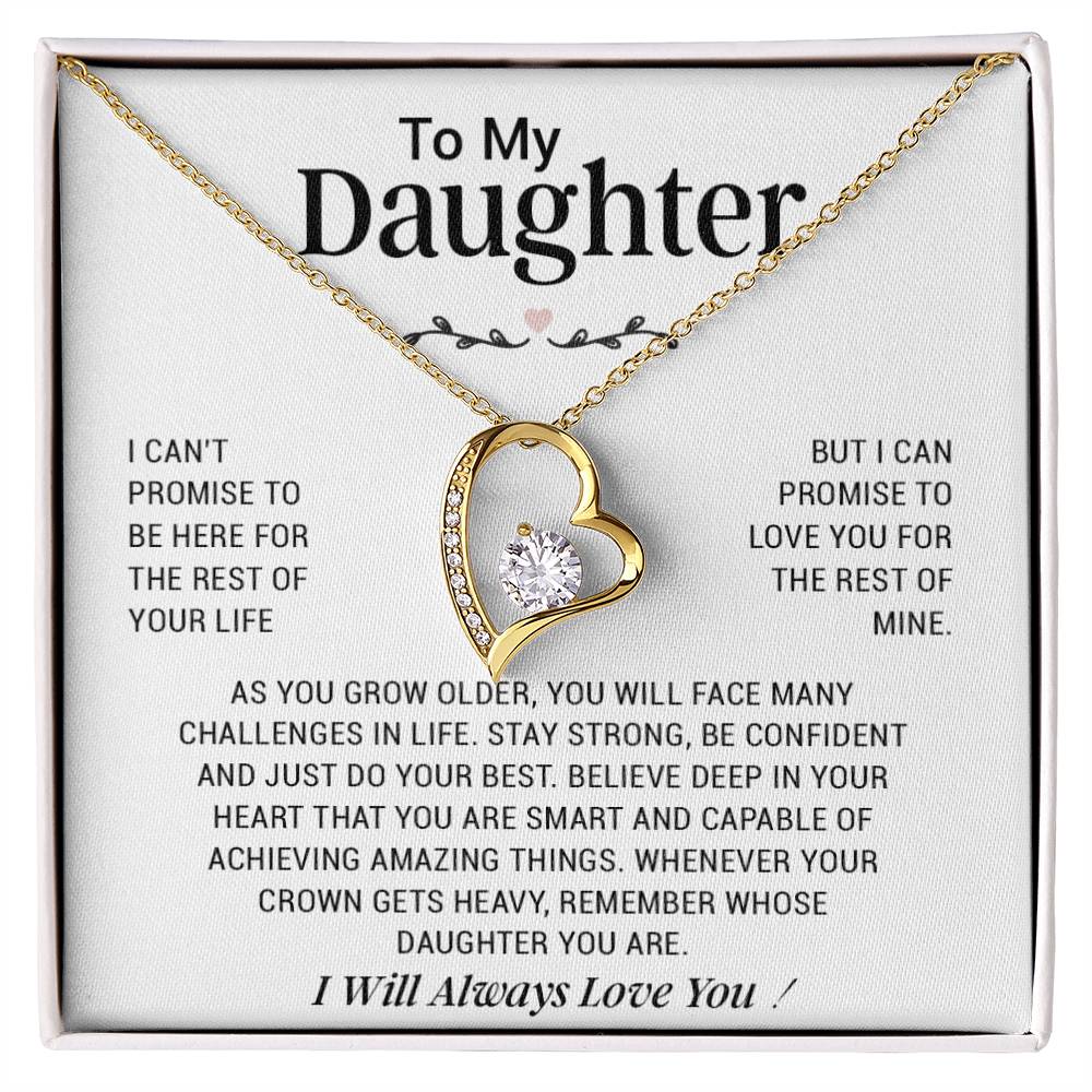 To My Daughter Necklace, Gift For Daughter From Dad, Daughter Father Necklace 4_12