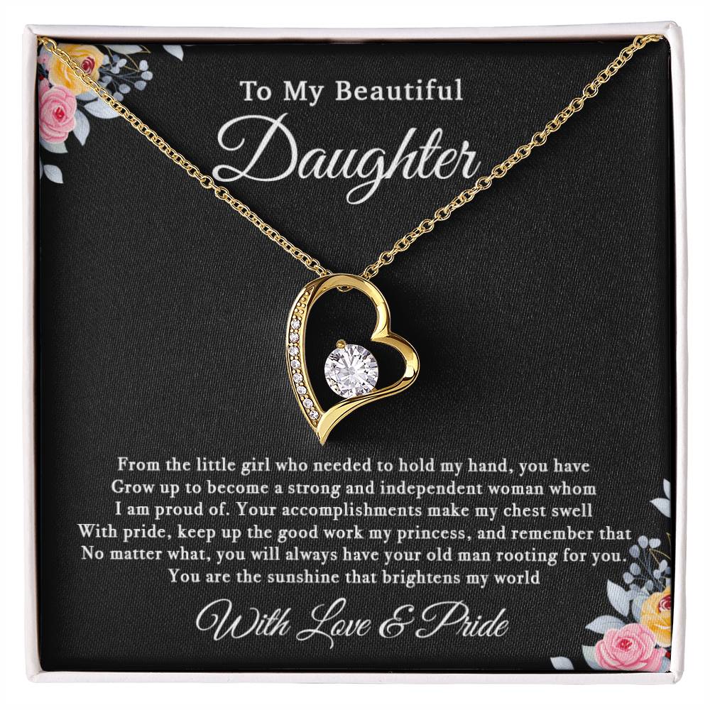 To My Daughter Necklace, Daughters Birthday, Unique, Grown Up Daughter