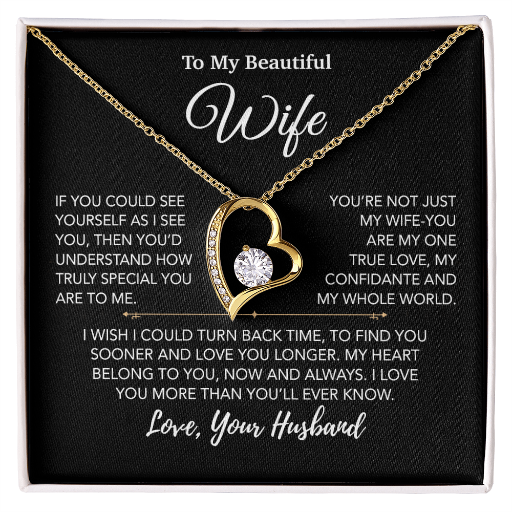 To My Wife Necklace, Vanlentines Gifts For Women, Anniversary Gift For Wife 28_12