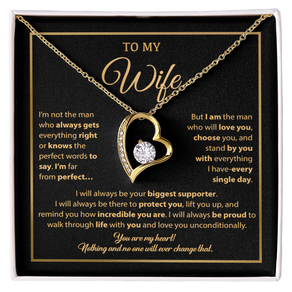 To My Wife Necklace, Gift For Wife, Anniversary Gift For Wife, Necklace For Wife 5_1