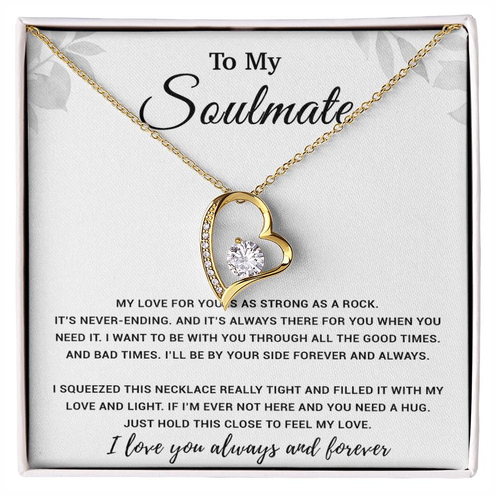 To My Soulmate Necklace Gift For Wife Girlfriend Birthday Anniversary Christmas 6_1