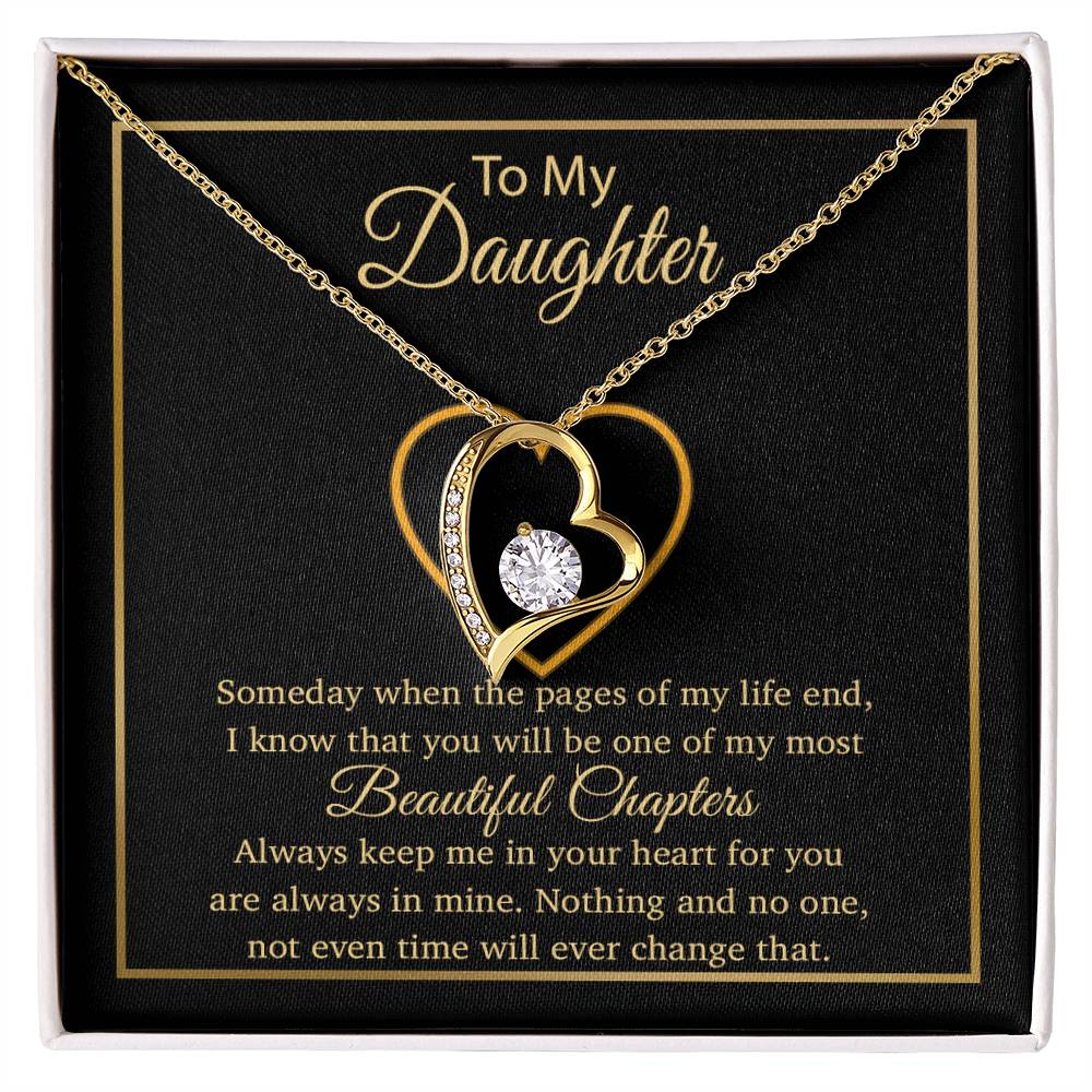 To My Daughter Necklace, Gift For Daughter From Dad, Daughter Father Necklace 30_11