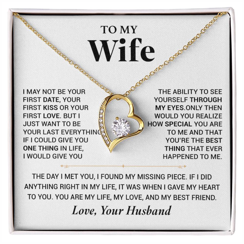 To My Wife Necklace, Christmas Gift For Wife, Christmas Gifts For Her, Wife Gift 21_7