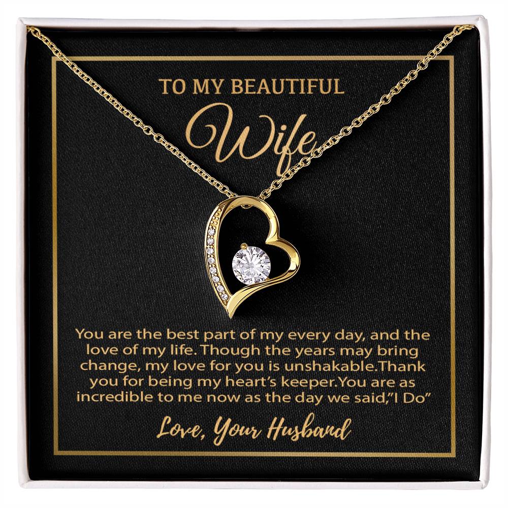 To My Wife Necklace, Christmas Gifts For Women, Anniversary Gift For Wife 21_12
