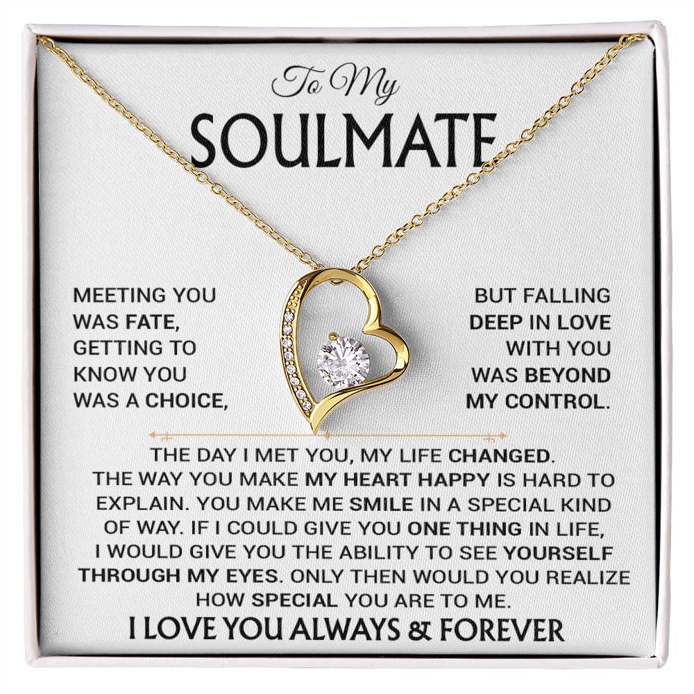 To My Soulmate Necklace, Soulmate Gift, Gift For Girlfriend, Christmas Gift 6_12