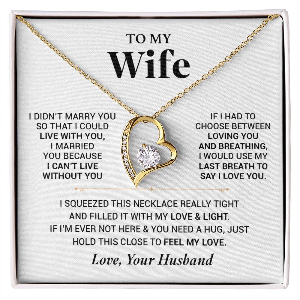 To My Wife Necklace, Christmas Gift For Wife, Christmas Gifts For Her, Wife Gift 20_7