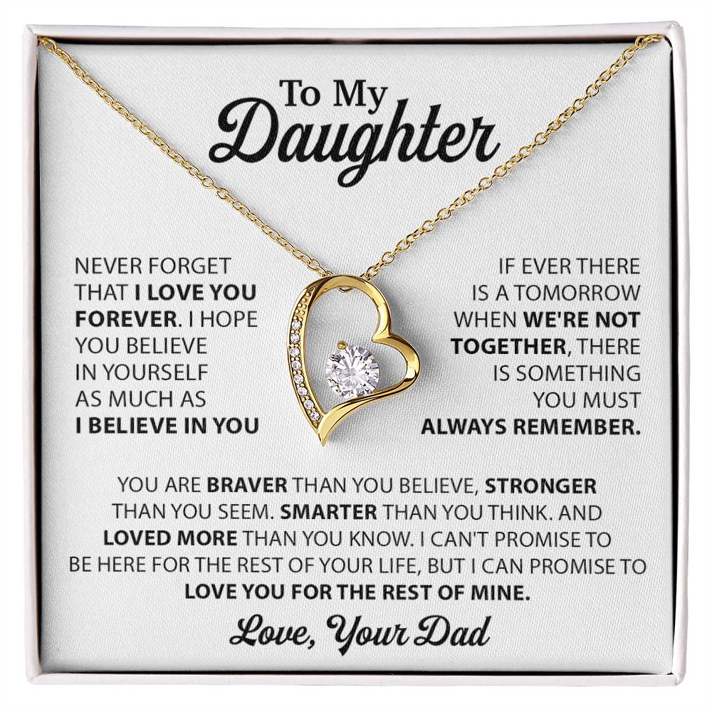 To My Daughter Necklace Gift for Daughter from Dad,Daughter Father Necklace 30_10