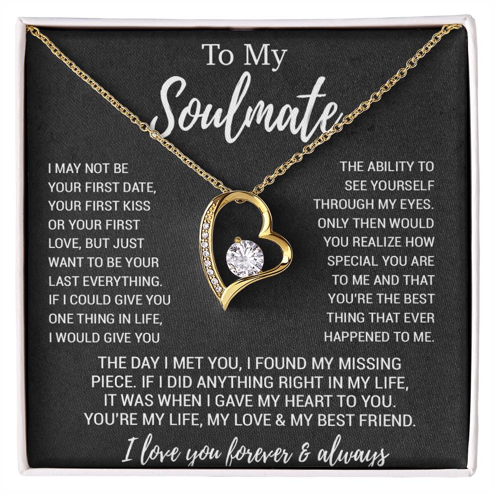 To My Soulmate Necklace, Birthday Gifts For Her, Christmas Gift For Soulmate 12_9