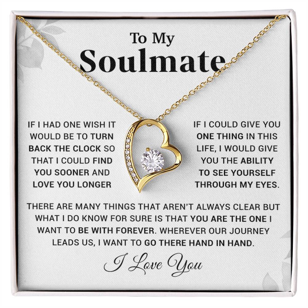 To My Soulmate Necklace, Christmas, Valentine Gift For Her, Gift For Soulmate 14_3