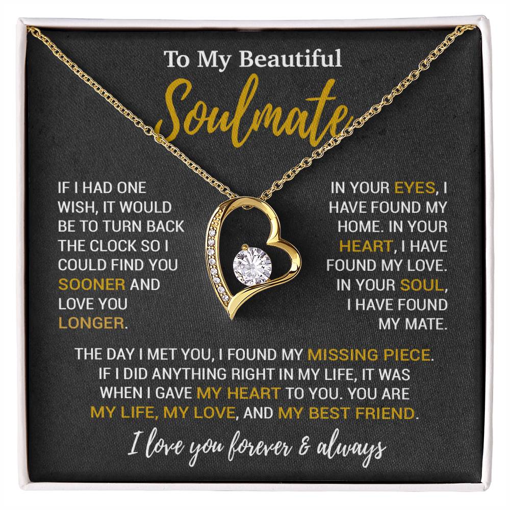 To My Soulmate Necklace, Birthday Gifts For Her, Christmas Gift For Soulmate 18_9