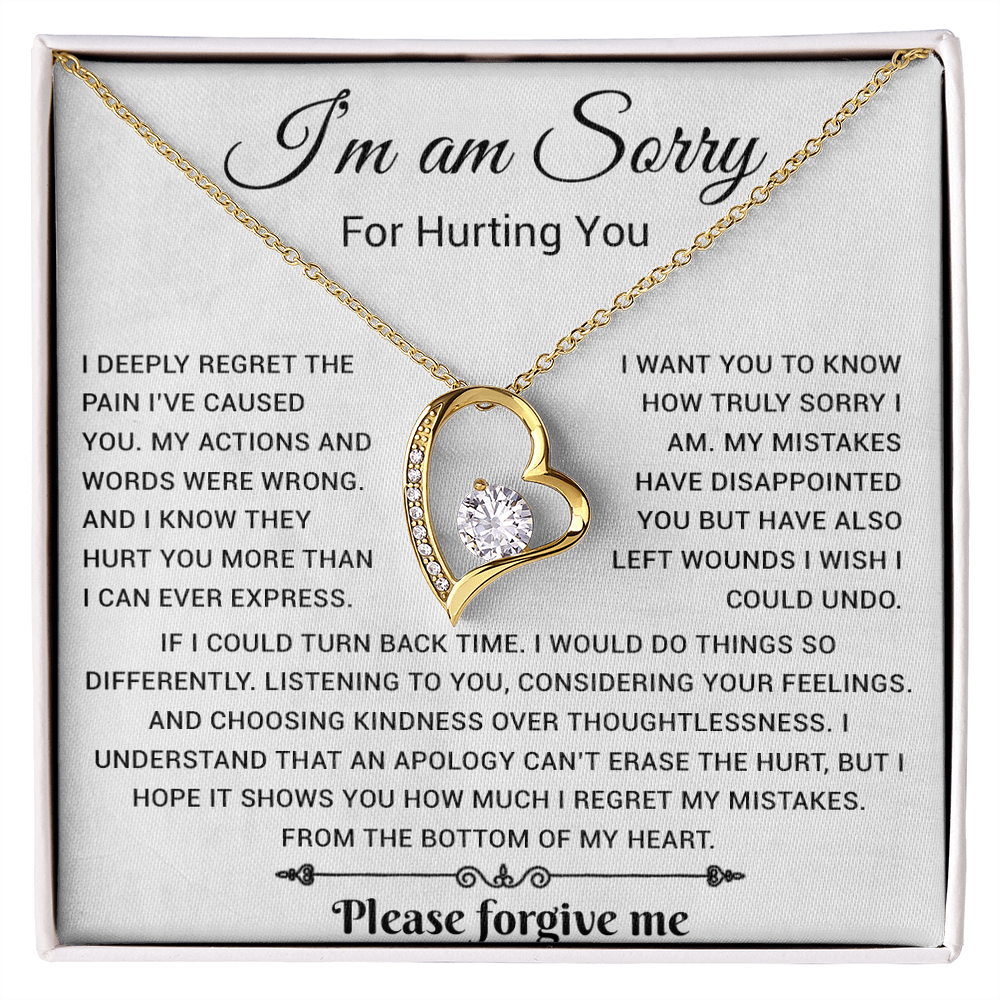 I'm Sorry Gift For Wife Necklace, Sorry Gift for Girlfriend, Forgiveness Gift For Her 25_5
