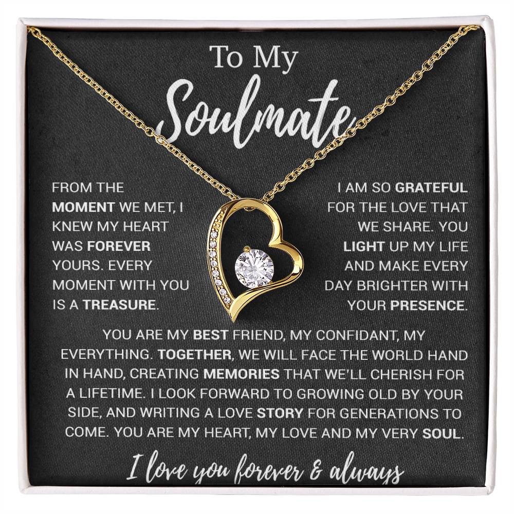 To My Soulmate Necklace, Birthday Gifts For Her, Christmas Gift For Soulmate 30_11