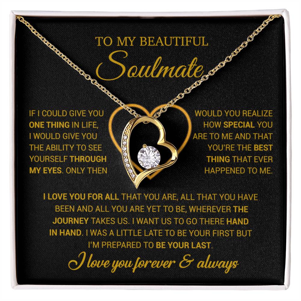 To My Soulmate Necklace, Gift For Wife From Husband, Valentiens Gift 22_12