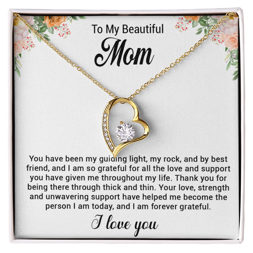 To My Mom Necklace, Mom Gift, Mom Mother's Day Gifts, Mom Gift From Son