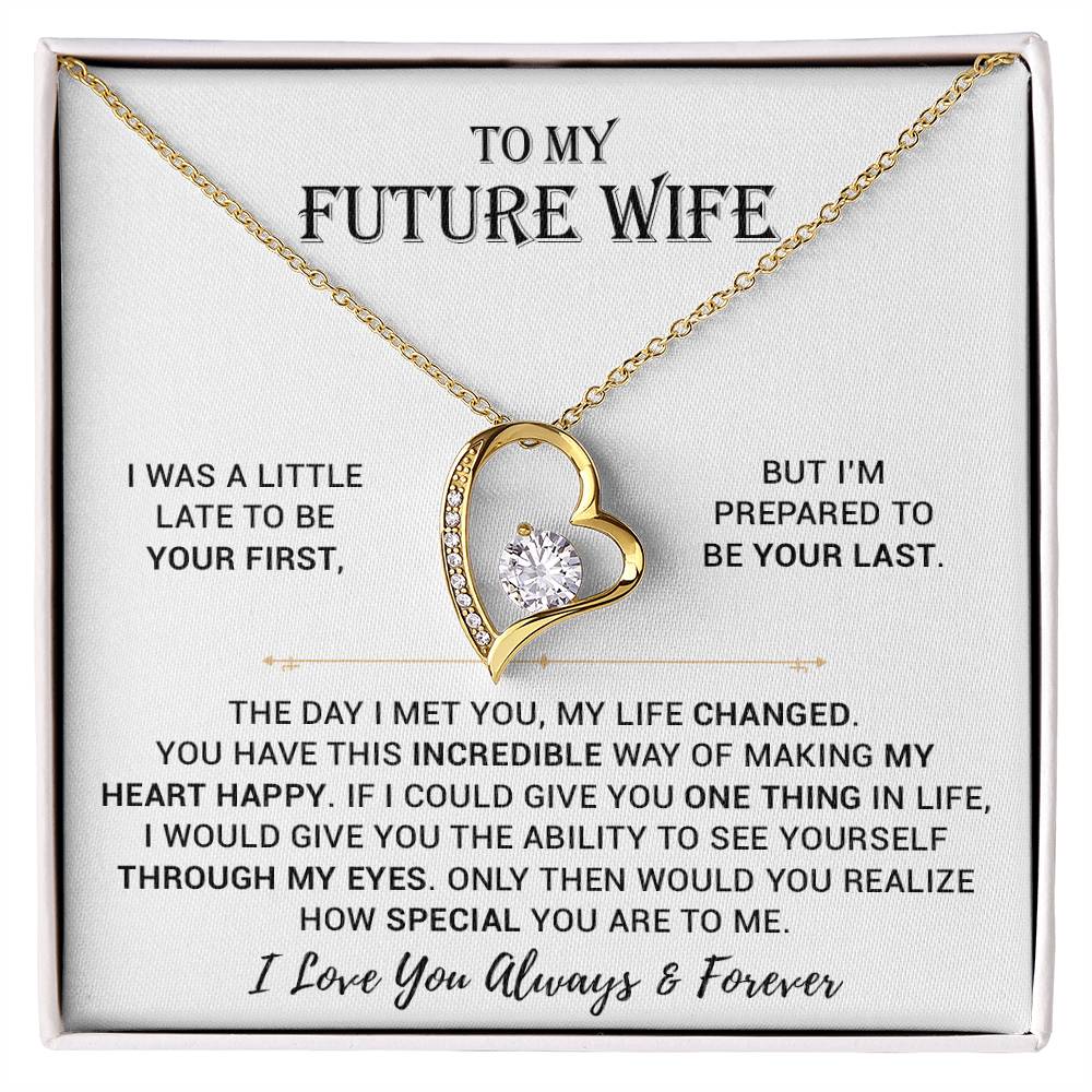 To My Future Wife Necklace, Anniversary Birthday Christmas Gift for Her 10_10