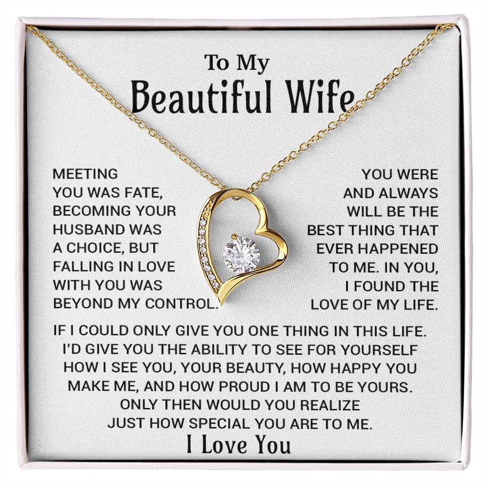 To My Wife Necklace, Christmas Gifts For Women, Anniversary Gift For Wife 26_10