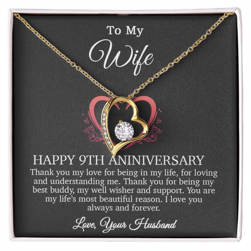 9th Anniversary Gift For Wife, 9 Year Anniversary Gifts, 9th Wedding Anniversary Gift Ideas