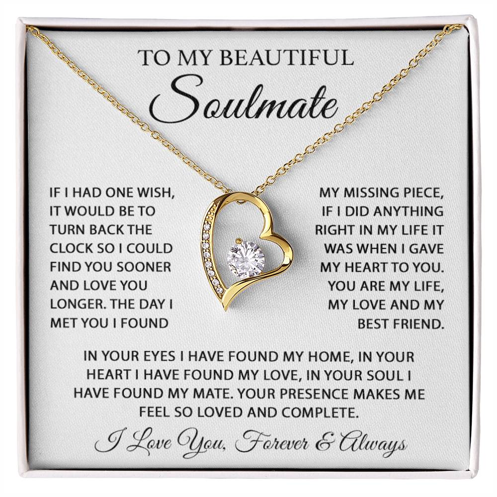 To My Soulmate Necklace, Gift For Girlfriend Wife, Birthday Gifts Christmas Gifts 4_11