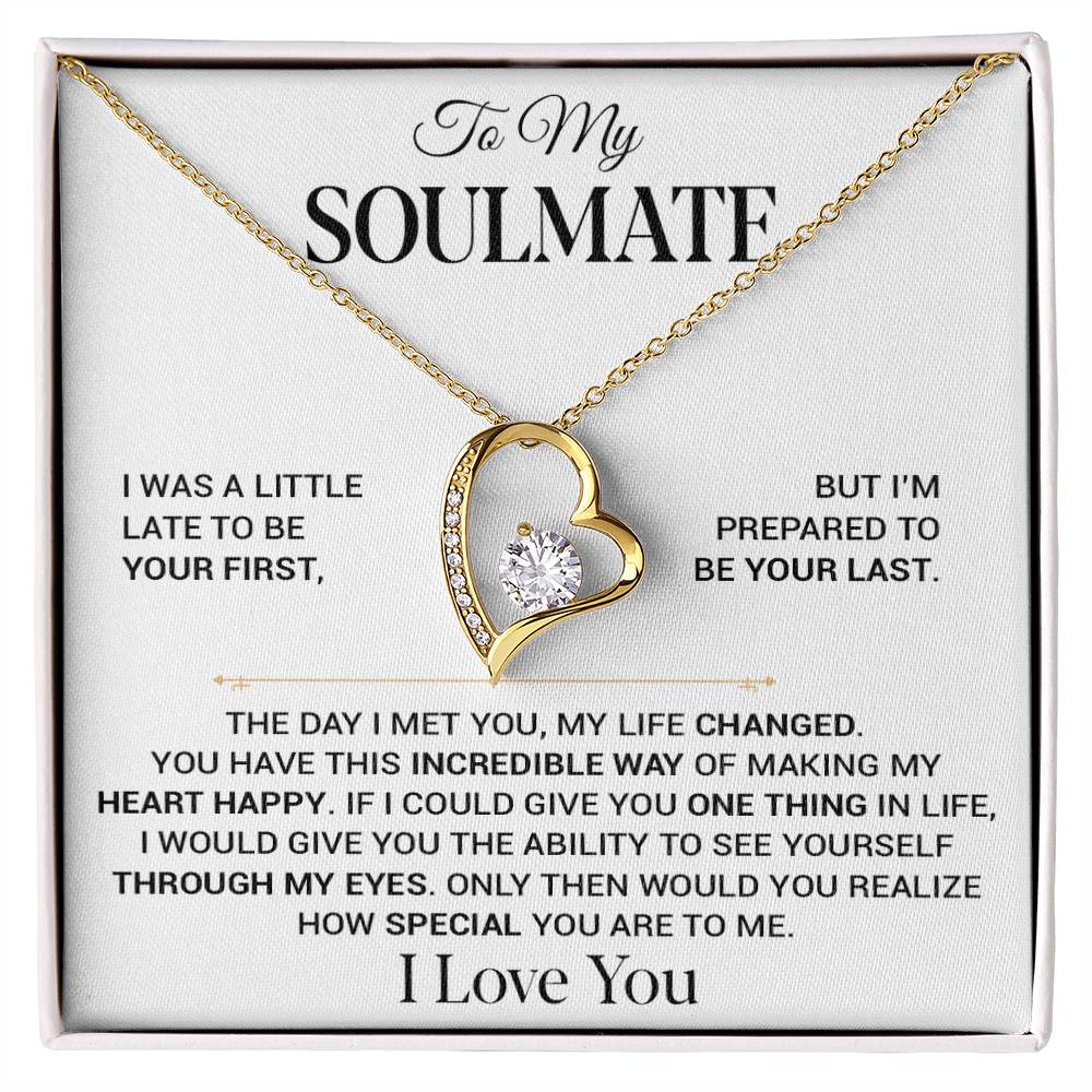 To My Soulmate Necklace, Soulmate Gift, Christmas Gift 22_11