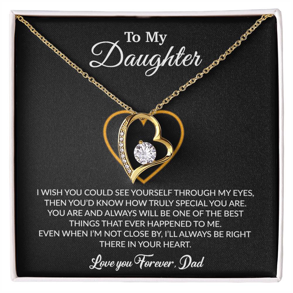 To My Daughter Necklace, Gift for Daughter from Dad, Father Daughter Necklace 22_6