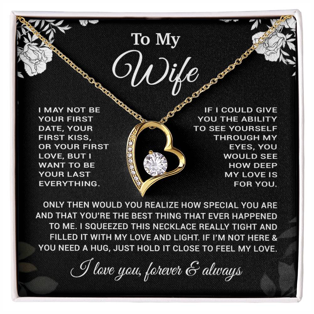 To My Wife Necklace, Gift For Wife, Anniversary Gift For Wife, Christmas Gift 3_2